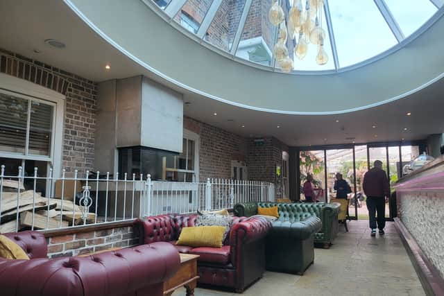 The atrium in The Atrium