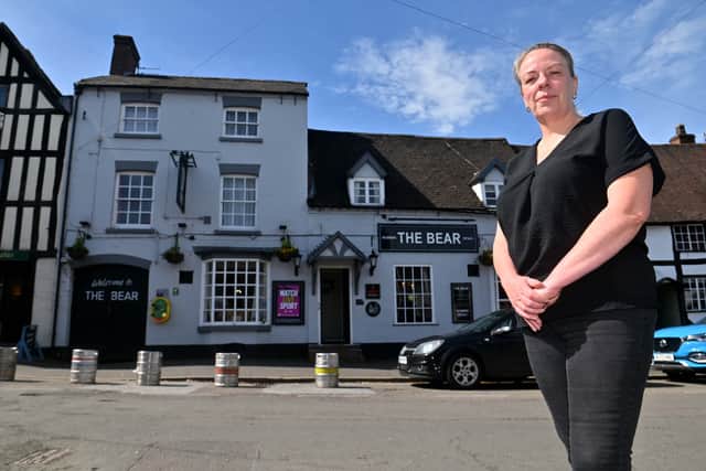 Faye White has been running the pub for four years