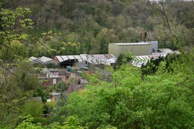 The former Coalbrookdale Works.