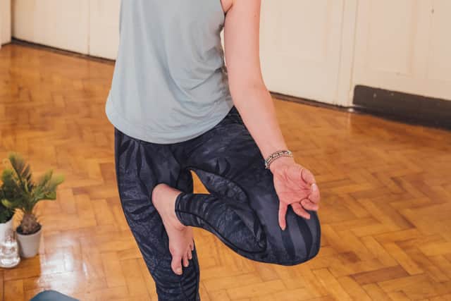 Debbie first fell in love with yoga when she was in her 20s. Photo: Florence Fox Photography