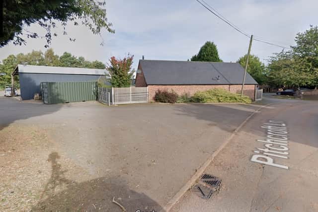 The proposed storage and distribution building would be built off Pitchcroft Lane near Newport. Photo: Google