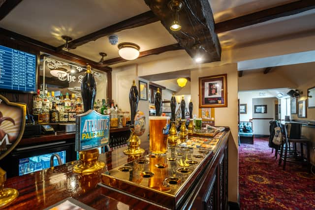 There's plenty of choice behind the bar