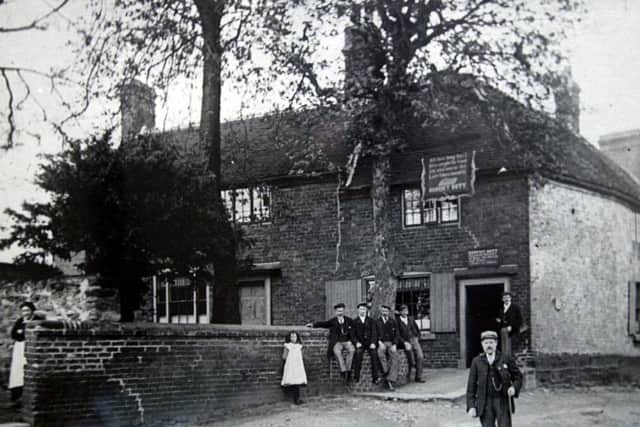 Last Inn, Church Aston in 1901.