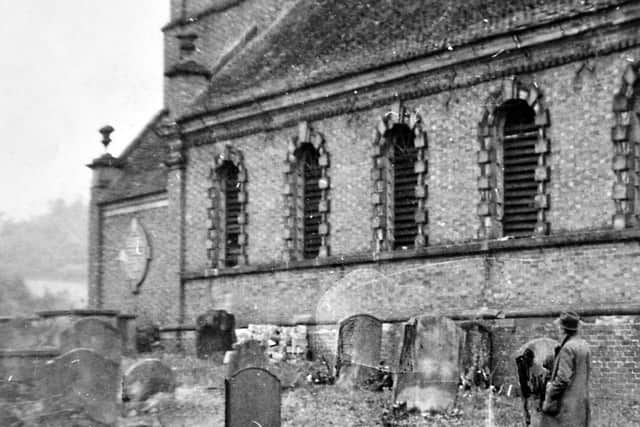 Jackfield Church on May 19, 1939. It was abandoned because of subsidence and demolished around 1961(ish).