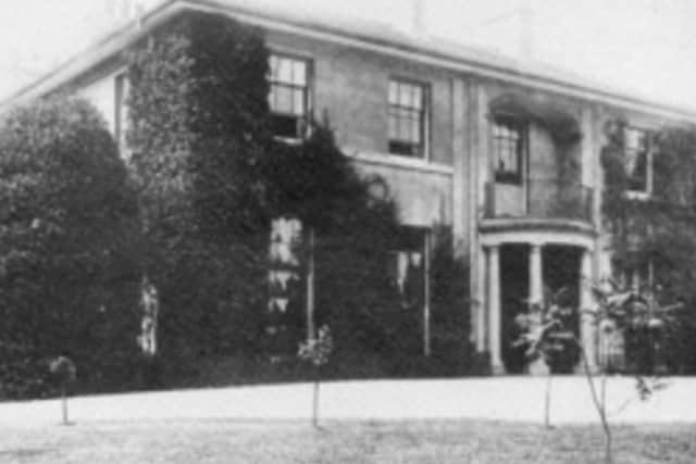 Aston Hall, Church Aston. The empty building was deliberately burned down on January 10, 1968 and then demolished and the site developed for housing.