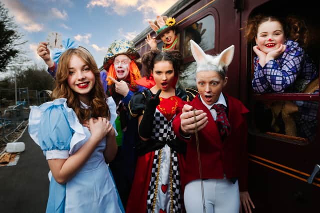 Alice's Adventures in Wonderland is returning to Telford Steam Railway this Easter