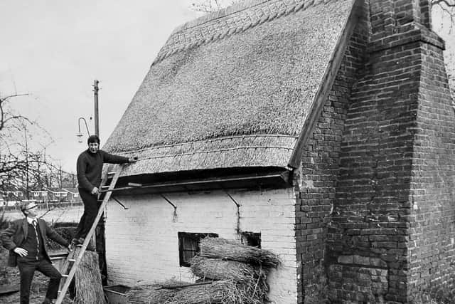 1974 - 17th century miners cottage, Church Aston.