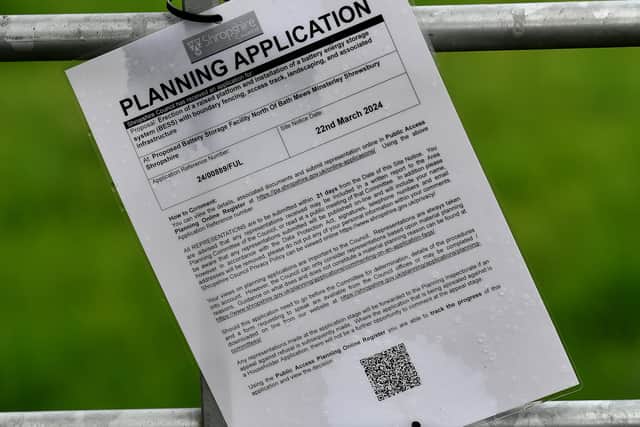 The planning note.