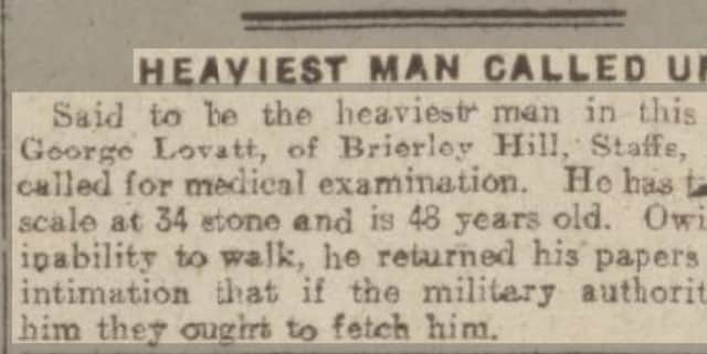 Sarah has shared her findings from the British Newspaper Archives