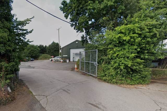 The former archery shop off Moorfield Lane, Newport. Photo: Google