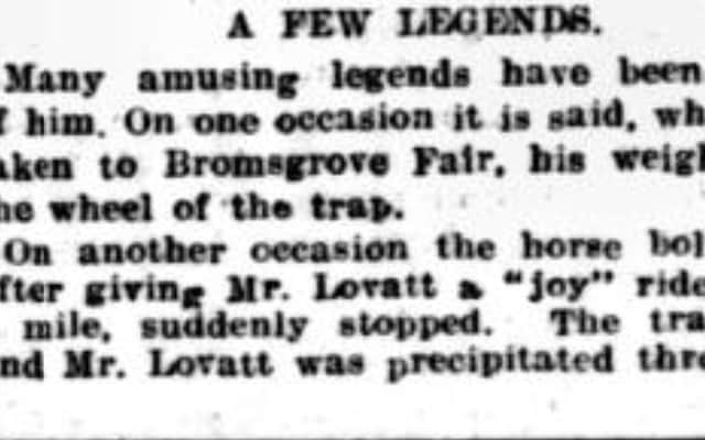Sarah has shared her findings from the British Newspaper Archives