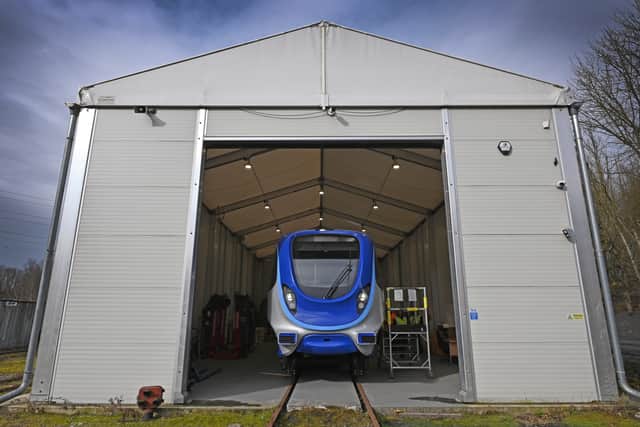 Revolution VLR in its purpose-built shed