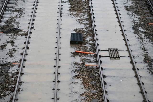 Trains were cancelled for much of Thursday