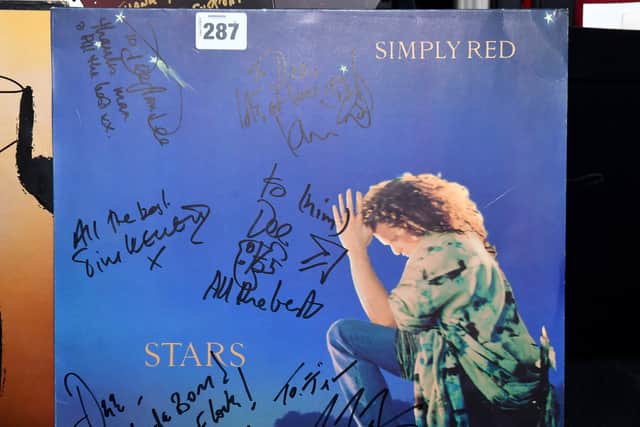 Signed Simply Red album cover