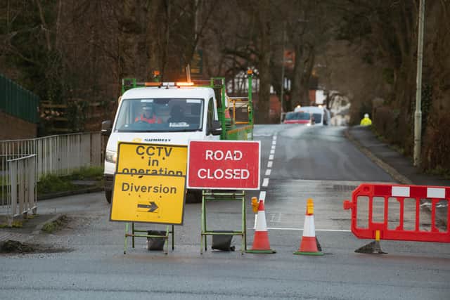 Roadworks continue in Church Stretton
