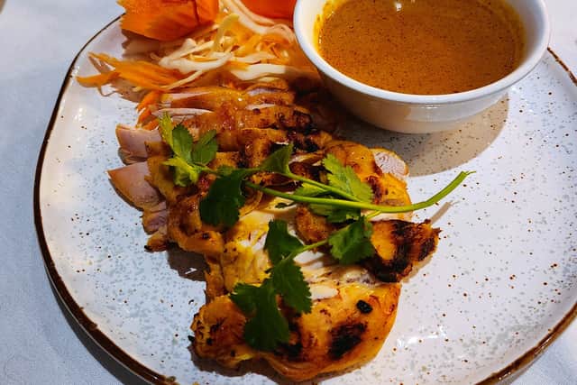 Chicken curry with rice