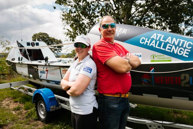 Ian Davies from Oswestry with daughter Dani