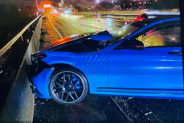 The car was written off.