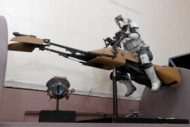 An Imperial speeder bike
