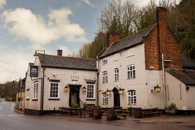 The Swan Taphouse is in an idyllic location next to the River Severn