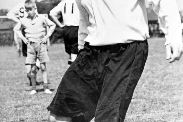 Johnny Hancocks, the winger with the magic feet.