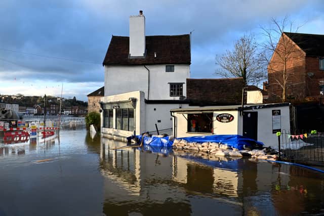 Bewdley river levels have remained high all day