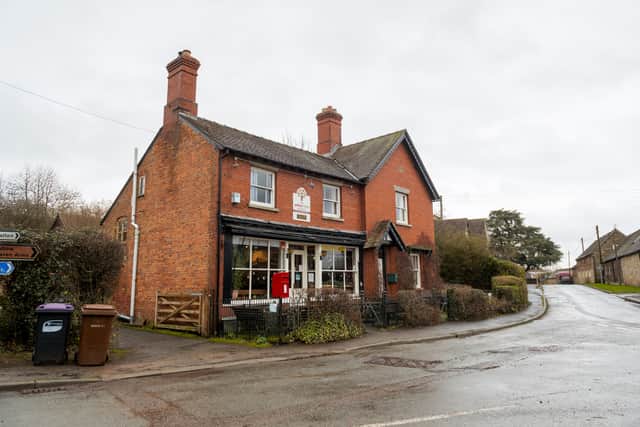 The pub is on a walking route and not too far from the busy A49