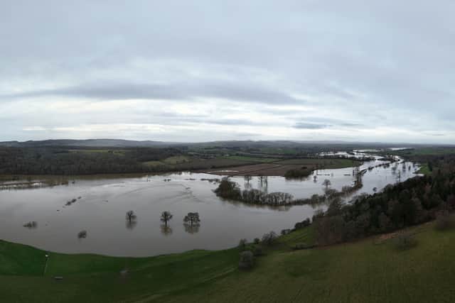 The River Severn at Leighton near Ironbridge photo: Martin Cantrill