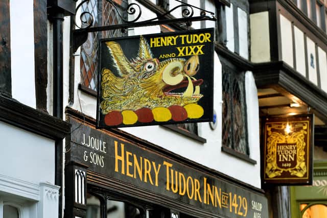 Henry Tudor Inn in Shrewsbury