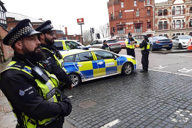 Police keeping a watchful eye over Shrewsbury Railway Station