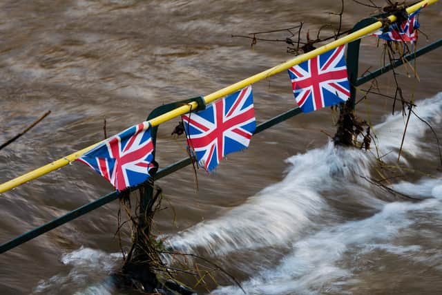 Bunting holding strong at The Boat Inn in Jackfield