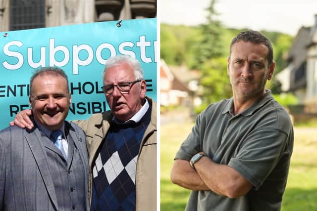 Lee Castleton (left) was played by Will Mellor.