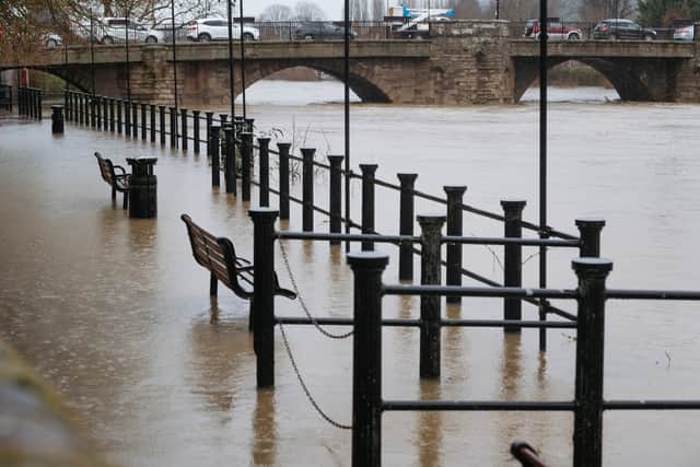 Rain is forecast until the end of Tuesday
