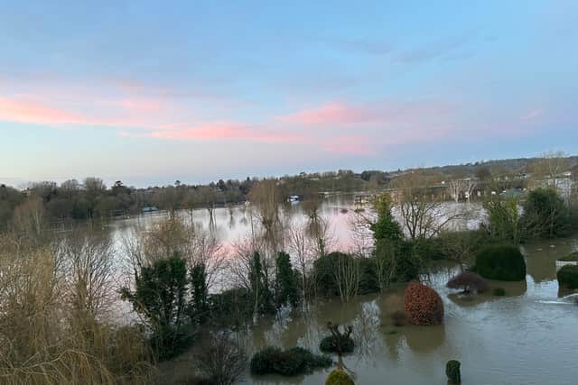 Sarah Allman's picture from the top of Coton Manor flats