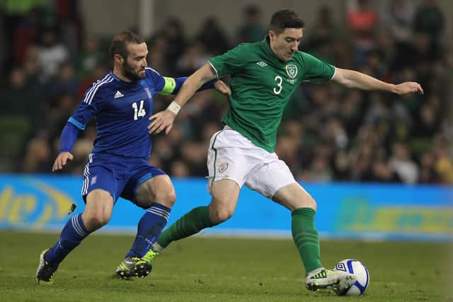 In action for the Republic of Ireland