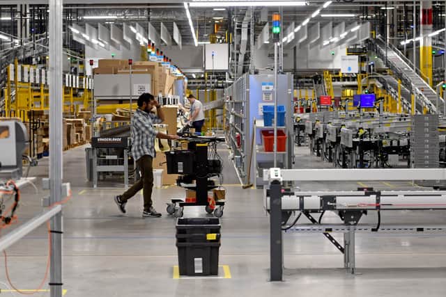 Inside Amazon in Sutton Coldfield. Bosses say its launch has 'exceeded expectations'
