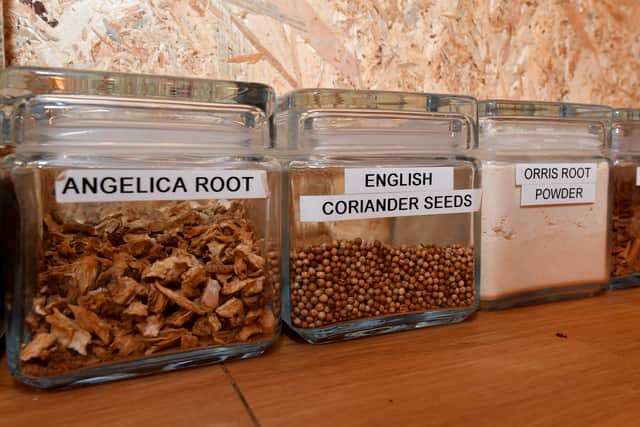There were many botanicals to choose from