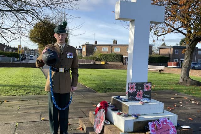 Johnny Bradley serves with the Royal Irish Regiment and is based at Tern Hill