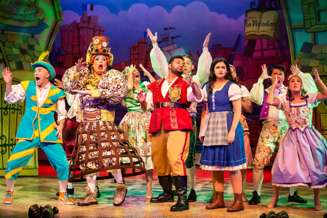Plenty of slapstick, song and in-jokes about Staffordshire – Beauty and the Beast at Lichfield's Garrick Theatre