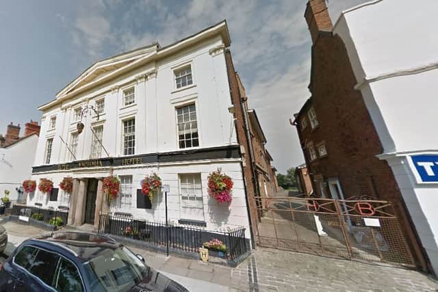 How the hotel used to look. Photo: Google.