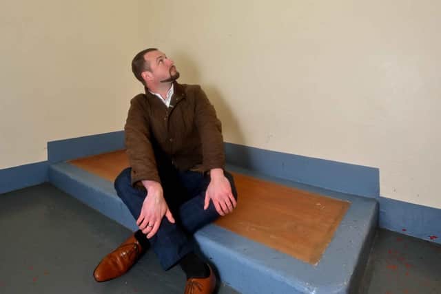 Dan in solitary confinement
