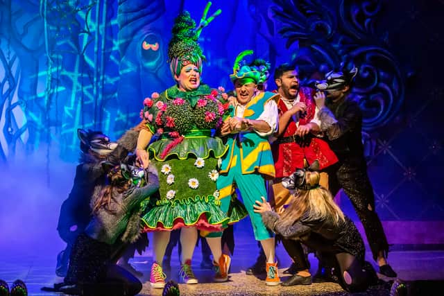 Creative costumes for Beauty and the Beast at Lichfield's Garrick Theatre