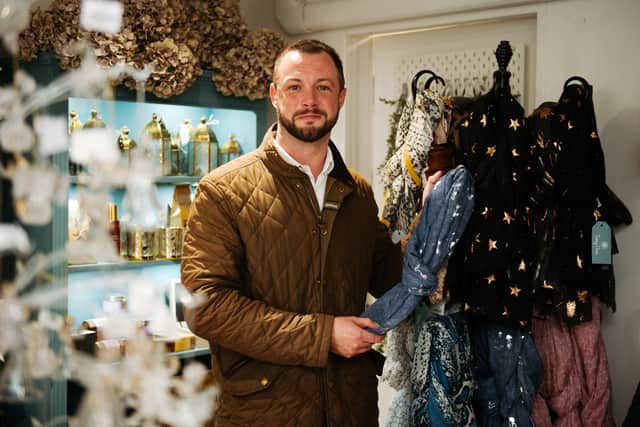 The scarves at Daisy Chain
