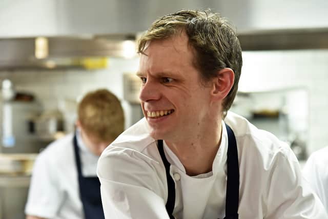 Pensons near Tenbury Wells.
Head chef Chris Simpson.