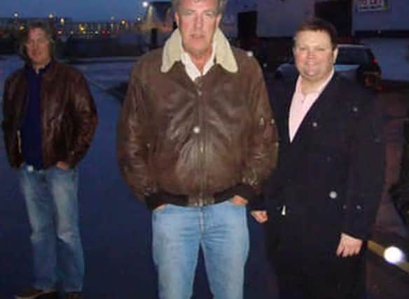 James May and Jeremy Clarkson in West Bromwich in 2010