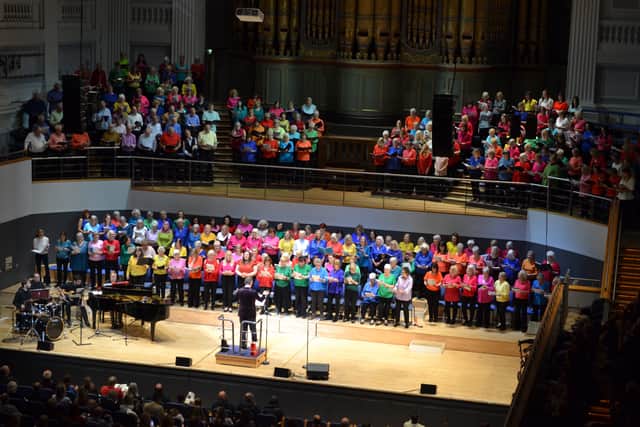 Choirmania 2023 at Birmingham Town Hall on Sunday