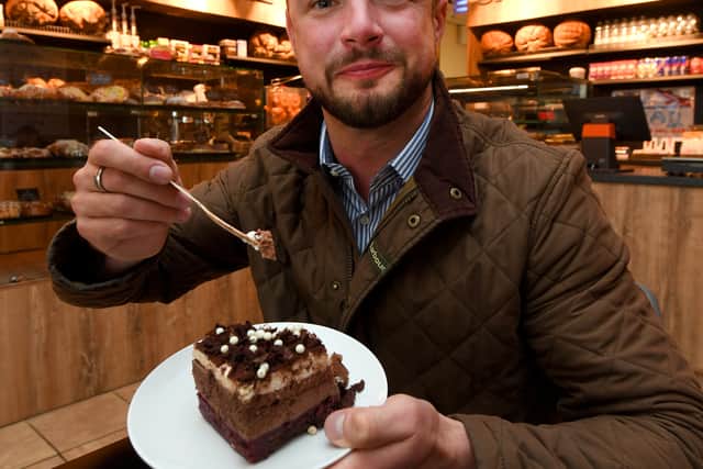 Cake at the Masovia Craft Bakery