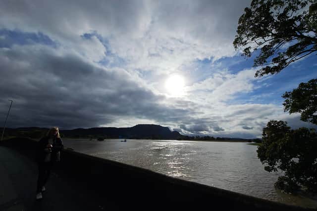 Reflecting on Llandrinio Bridge, photo Karen Chaney