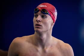 GB swimmer Oliver Morgan, originally from Ludlow 