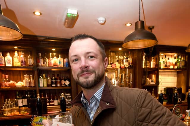 A pint in The Pheasant Inn